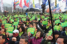 전국공무원노동조합 충북지역본부 진천군지부 공무원노조,유성 희망버스와 함께 민주노조 지키기