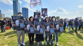 전국공무원노동조합 세종충남지역본부 논산시지부 공무원노조 133주년 세계노동절대회 참가