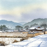 KJCLUB - 한국의 시골 겨울 풍경