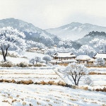 KJCLUB - 한국의 시골 겨울 풍경
