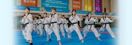 태권도시범공연과