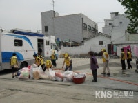 부평구 산곡1동 꿈나무지키미, 이불세탁봉사 - KNS뉴스통신 부평구 산곡1동 꿈나무지키미, 이불세탁봉사