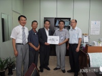 귤현교회, 계양1동에 사랑의 백미 기탁 - KNS뉴스통신 귤현교회, 계양1동에 사랑의 백미 기탁