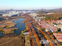 드론으로 본 안산의 늦가을 - KNS뉴스통신 드론으로 본 안산의 늦가을