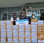 단국대경운태권도장, 내외동에 이웃돕기 라면 기탁 - KNS뉴스통신 단국대경운태권도장, 내외동에 이웃돕기 라면 기탁