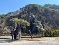 영주시, 평은면 용혈폭포 봄의 청량함 선사 - KNS뉴스통신 영주시, 평은면 용혈폭포 봄의 청량함 선사