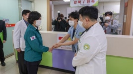 대구보훈병원 현장방문 - 사진 | 멀티미디어 | 대한민국 정책브리핑 대구보훈병원 현장방문