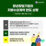 지방수의계약 5천만 원 - 전체 | 카드/한컷 | 멀티미디어 | 대한민국 정책브리핑 청년창업기업의 성장 부스터! 지방수의계약 5천만 원