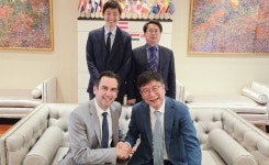 김의환 총영사, 스티븐 풀럽 저지시티 시장과 오찬 - 미주중앙일보 김의환 총영사, 스티븐 풀럽 저지시티 시장과 오찬