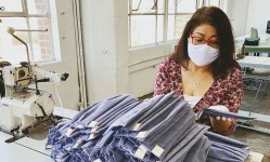 그레이스 유, 마스크 만들기 봉사 | 미주중앙일보