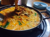 양지식당 묵은지 김치찌개