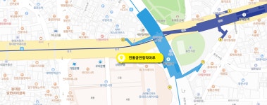 오시는길 | 창작마루 | 포털사이트 (재)전통공연예술진흥재단