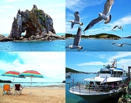 보물선이 난파된 태안 바다 위를 달리는 안흥유람선 [우리문화신문] 보물선이 난파된 태안 바다 위를 달리는 안흥유람선