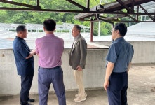 한두봉 원장, 햇빛두레태양광 발전소 방문 : 한국농촌경제연구원