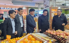 (주) 태우통신식품 | 김태훈 부원장, 아산 김장재료 수급 현장 점검 : 한국농촌경제연구원