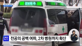 의료대란 현실화 조짐···환자 불안감 가중 | 뉴스 - 최신뉴스 | KTV 국민방송 의료대란 현실화 조짐···환자 불안감 가중