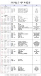 학사일정 - 행정복지상담대학원