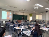 포토게시판 - 2021학년도 고성 철성 고등학교 진로체험프로그램 실시