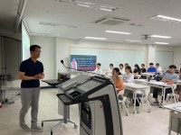 포토게시판 - 스마트항만물류 정보시스템 전문가 특강(부산신항만주식회사 이사 )