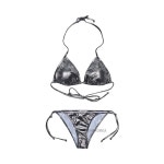 수영복8101000F J0098 N401 - LABELLUSSO [비비안 웨스트우드]SS25 여성 로고패턴 비키니 수영복8101000F J0098 N401