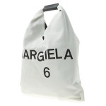 P4537 H9097 - LABELLUSSO [MM6] [22SS]여성 로고 캔버스 스몰 제페니즈백S54WD0043 P4537 H9097