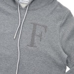 JED222W148 H0328 132 - LABELLUSSO [파비아나 필리피] [22FW] 여성 F 로고 후드 티셔츠 JED222W148 H0328 132