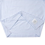 [톰브라운] 남성 스트라이프 코튼 티셔츠 MJS205A J0053 452 - LABELLUSSO [톰브라운]  남성 스트라이프 코튼 티셔츠  MJS205A J0053 452