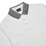 AF12955 F0067 - LABELLUSSO [엠포리오 아르마니]SS25 남성 파이핑 피케 폴로 셔츠EM000852 AF12955 F0067