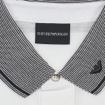 AF12955 F0067 - LABELLUSSO [엠포리오 아르마니]SS25 남성 파이핑 피케 폴로 셔츠EM000852 AF12955 F0067