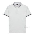 AF12955 F0068 - LABELLUSSO [엠포리오 아르마니]SS25 남성 파이핑 피케 폴로 셔츠EM000852 AF12955 F0068