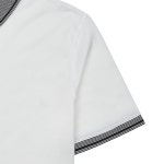 AF12955 F0067 - LABELLUSSO [엠포리오 아르마니]SS25 남성 파이핑 피케 폴로 셔츠EM000852 AF12955 F0067