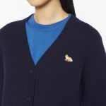 [메종 키츠네]FW25 여성 베이비폭스 박시 가디건PW00501KT1006 0413 - LABELLUSSO [메종 키츠네]FW25 여성 베이비폭스 박시... 