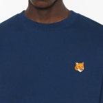 [메종 키츠네]FW25 남성 폭스헤드 레귤러 맨투맨PM00303KM0340 0413 - LABELLUSSO [메종 키츠네]FW25 남성 폭스헤드 레귤러... 