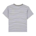 [단톤]SS26 여성 반팔 크롭 티셔츠DT C0408 CVT GREY X WHITE - LABELLUSSO [단톤]SS26 여성 반팔 크롭 티셔츠DT C0408 CVT GREY X WHITE