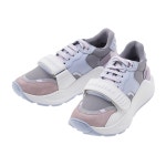 ST A1046 - LABELLUSSO [버버리] 여성 레더 스웨이드 체크 나일론 스니커즈8055914 LF TNR RAMSEY L ST A1046
