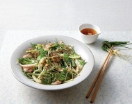 돼지고기 달래 샐러드 봄 - 램프쿡