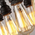 에이런 18등 펜던트 (블랙)