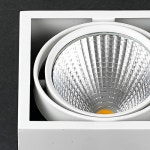 [LED 60W] 보인 노출 LED 2구 주문형 (흑색/백색) - (주)램프랜드 [LED 60W] 보인 노출 LED 2구 주문형 (흑색/백색)