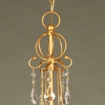 엘리움 5등 펜던트 (흑색/골드)