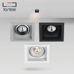 [LED 10W/15W] 티즈120 1구 사각 다운라이트(타공 120X120mm) - (주)램프랜드 [LED 10W/15W] 티즈120 1구 사각 다운라이트(타공 120X120mm)