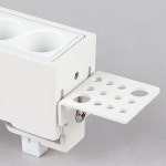[LED 12W] 루킨 트림리스 6구 매입등 (타공118x28mm) - (주)램프랜드 [LED 12W] 루킨 트림리스 6구 매입등 (타공118x28mm)