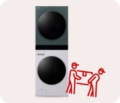 컴팩트 | W10EGN | 워시타워 | 생활가전 | 제품/소모품 | LG전자 LG 트롬 오브제컬렉션 워시타워 컴팩트 (세탁 13 / 건조 10kg) | W10EGN | LG전자