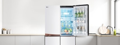 LG 디오스 매직스페이스 냉장고 870리터(L) 하모니 화이트 | F873TW35E | 냉장고 |LG전자