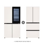 LG 디오스 오브제컬렉션 노크온 냉장고+ LG 디오스 오브제컬렉션 김치톡톡 | TZ873MEE-K | 김치냉장고 | 주방가전 | 제품/소모품 | LG전자 LG... 