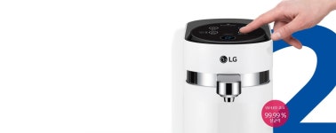 슬림 스윙 정수기 | WD302AW | LG전자