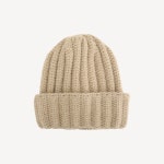 빅골지 니트 비니