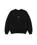 러드 - MY HOUSE SWEATSHIRTS BLACK