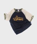러드 - RAGLAN RINGER TEE NAVY