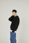 LLUD ONLINE STORE LLUD Side Panel Sweatshirts Black