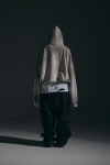 LLUD ONLINE STORE PSYCHE HOODIE, DIRTY GREY